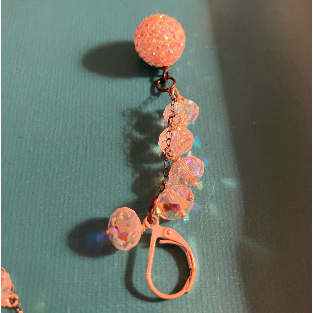 Elegant Swarovski Crystal Drop Earrings - Picture 11 of 15